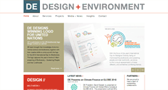 Desktop Screenshot of design-environment.com